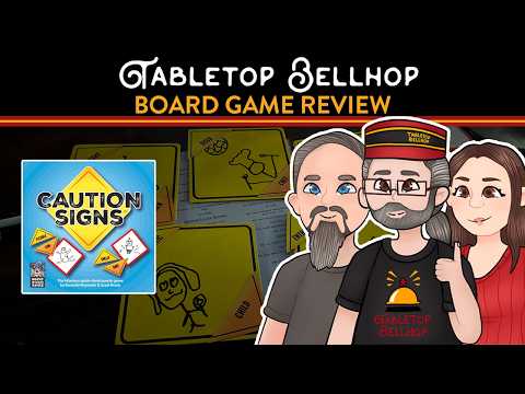 Cautions Signs Review, Is this fantastic mash up of drawing and deduction a Telestrations killer?