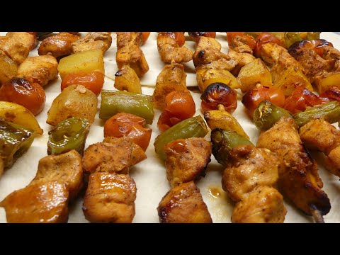 SPIEDINI DI POLLO: COME CUCINARLI AL FORNO COME ALLA GRIGLIA I Spiedini di Pollo al Forno #84