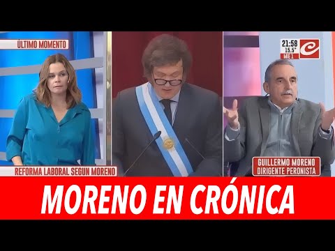 Guillermo Moreno en Crónica 1/5/24