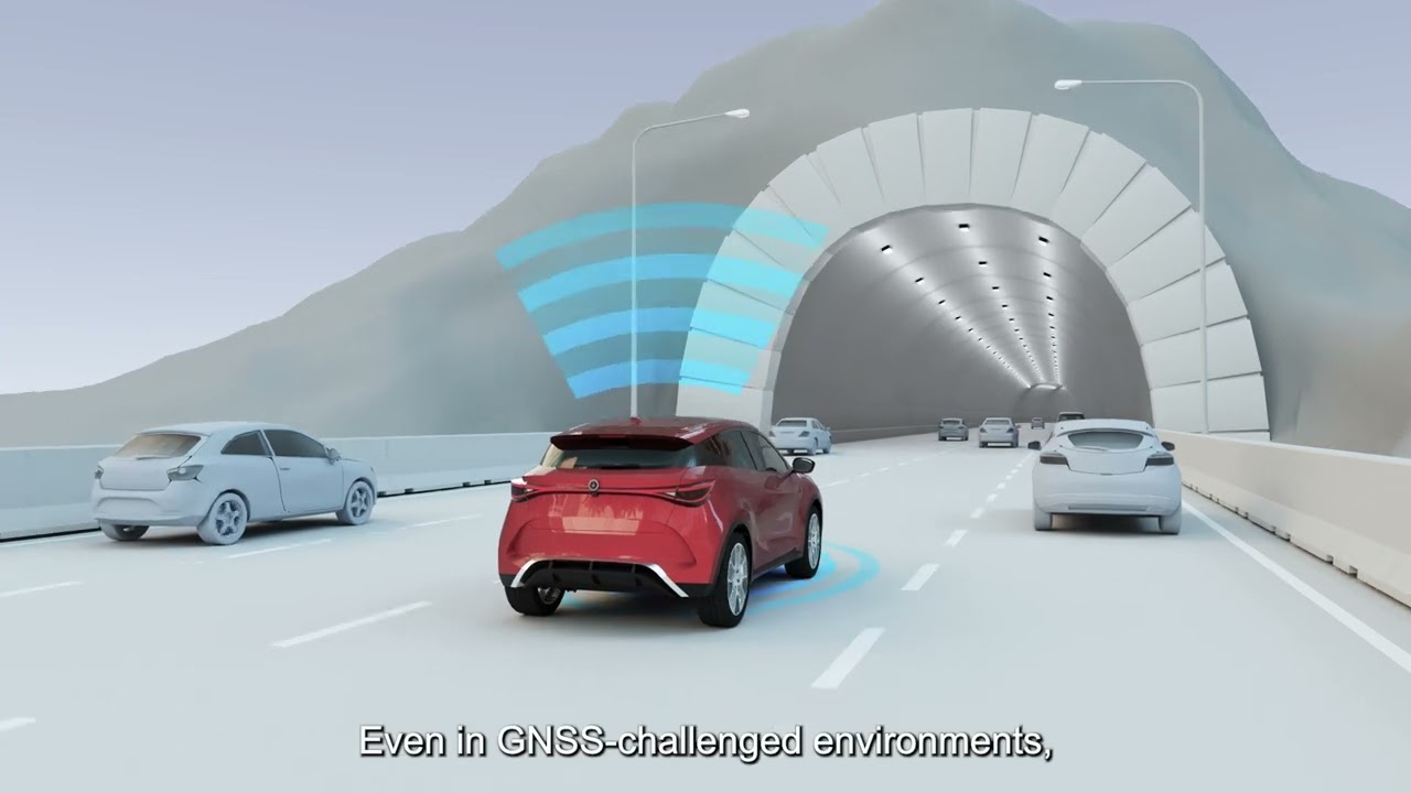Trimble Precise Positioning for Vehicle Autonomy: On point, in lane, and on time.