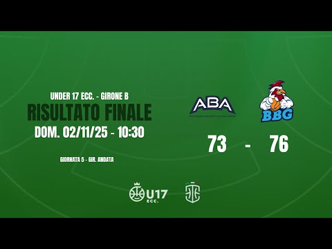 Highlights ABA-Ayers Rock Gallarate U17 Eccellenza 