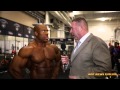 Phil Heath After Prejudging Interview