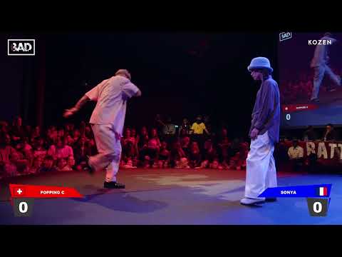 POPPIN C vs SONYA - Battle BAD 2025 - POPPING Semi Final
