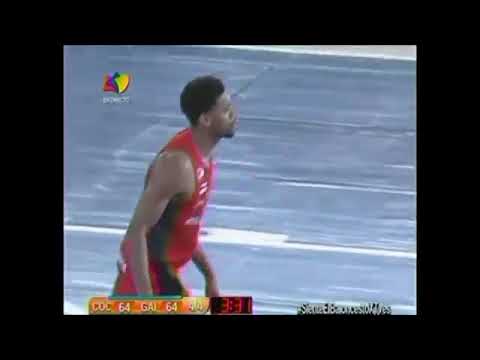 Cocodrilos vs Gaiteros..! Anthony Mitchell dando tapon!