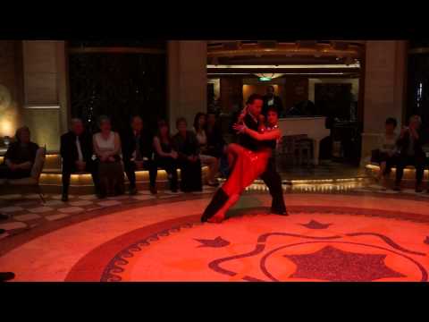 Alex and Natalia on Crown Princess, April 2013 Atlantic Crossing