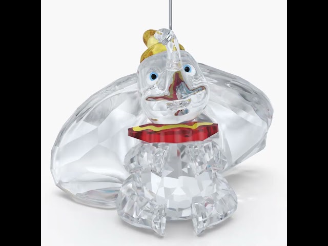 Vídeo relacionado con Swarovski Disney Classics Dumbo, Figura Decorativa, Colección Disney Classics, Cristal, Facetas de Cristal, Metal Lacado, Blanco
