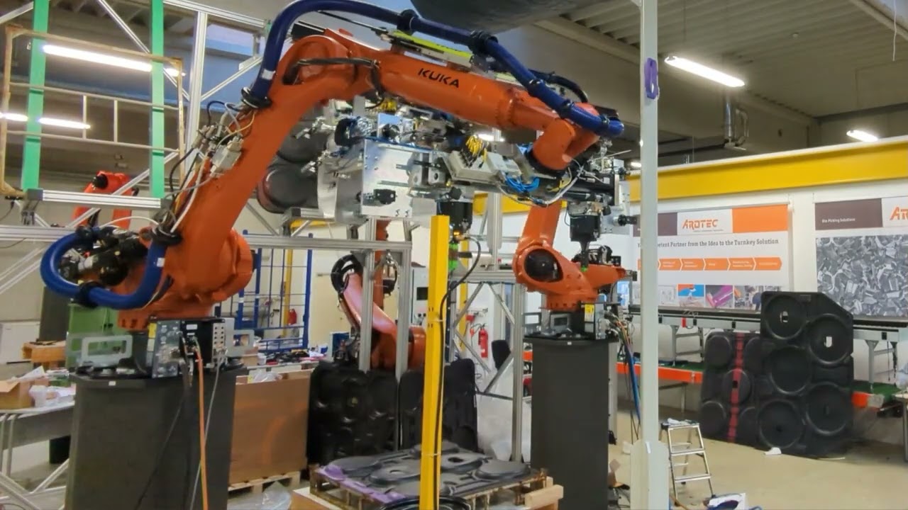 Automated depalletization of rims using Photoneo 3D vision