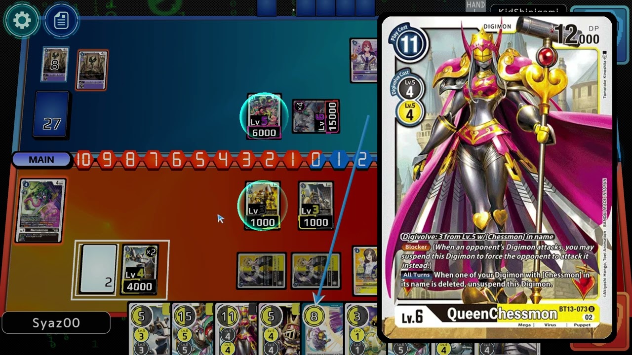 DCGO (Playtest) Chessmon deck