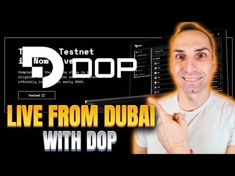 LIVE FROM TOKEN 2049 with DOP.ORG /THEY RAISED OVER $145 mil.?!? LIVE INTERVIEW WITH THE TEAM