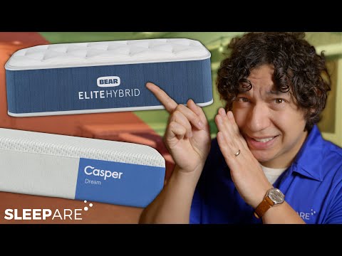 Best Mattress for Comfort & Support at $1,500* Casper Dream VS Bear Elite Hybrid Review & Comparison