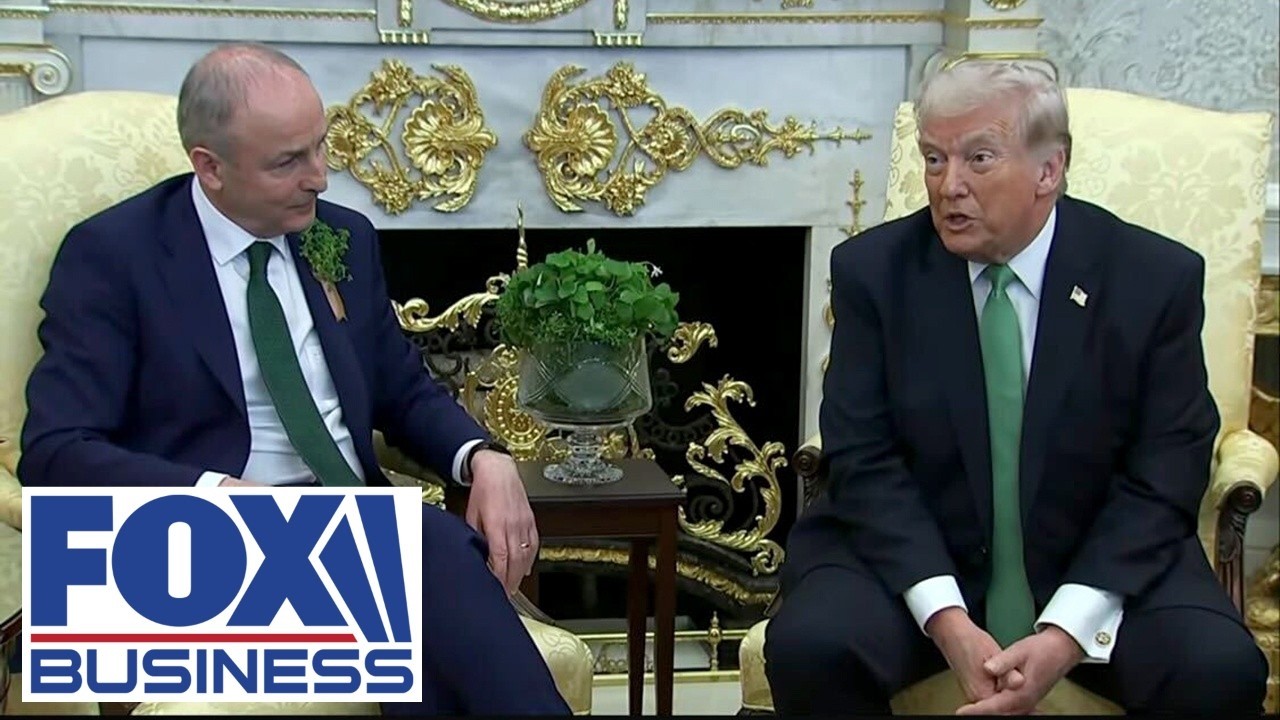 WATCH LIVE: Trump hosts Ireland's Taoiseach at the White House