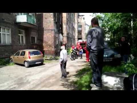 Pożar Wrocław 14 05 2014 ( Sępa Sarzyńskiego / Wyszyńskiego )