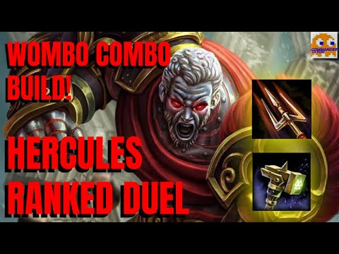 THE WOMBO COMBO BUILD | Hercules Ranked Duel - SMITE
