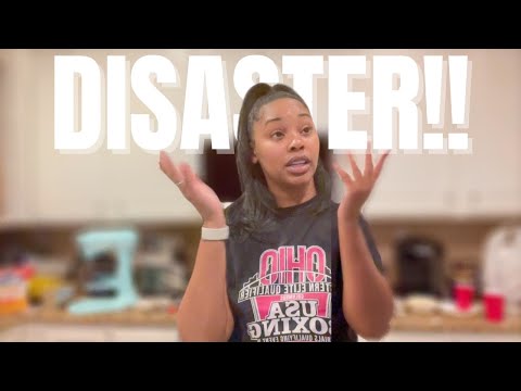 THIS WAS A COMPLETE DISASTER COOKING OUR FIRST THANKSGIVING DINNER TOGETHER!!