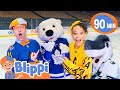 Blippi And Meekah S NHL Hockey And Ice Vehicle Adventure Educational Videos For Kids