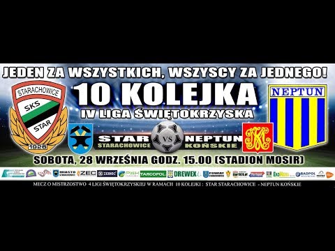 STAR STARACHOWICE - Neptun Końskie 2:0 (0:0) 28.09.2019