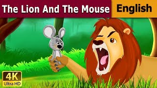 The Lion and the Mouse in English  Story  English 