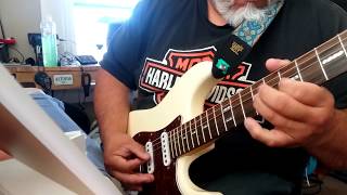 Video thumbnail for Fender copy through Garageband and Crate MX10 practice amp by JP studios