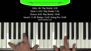 Psalm 100 - Chris Tomlin - How to Play Worship Songs on Piano | C