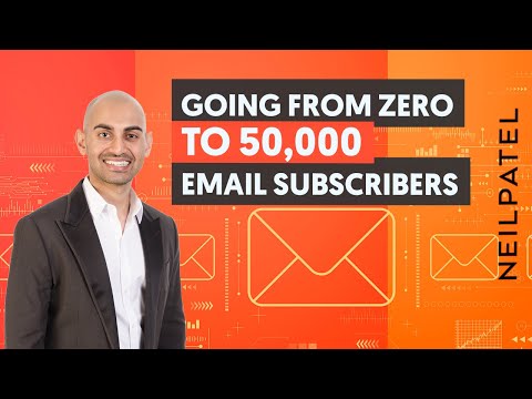 How To Go From Zero to 50 000 Email Subscribers With Email Marketing Unlocked