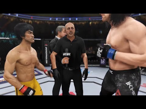 Bruce Lee vs. Great Khali (EA Sports UFC 3) - Crazy UFC 👊🤪