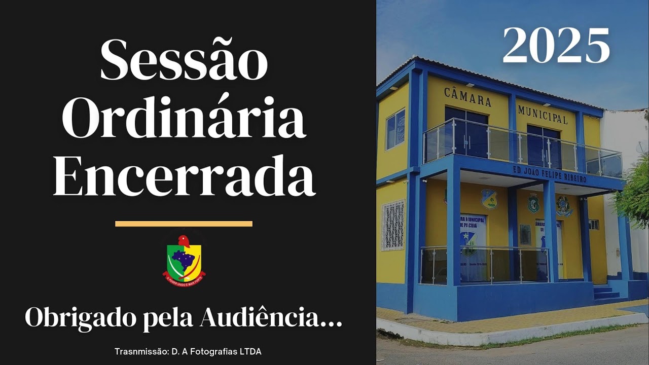 2ª SESSÃO ORDINÁRIA EM 26 DE FEVEREIRO DE 2025