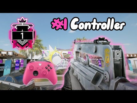 THE *BEST* #1 CONTROLLER CHAMPION Settings on THE NEW SEASON OF Rainbow SixSiege CONSOLE