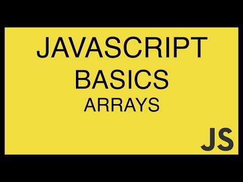JavaScript Basics Tutorial 8 Array