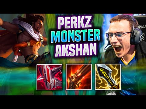 PERKZ IS A MONSTER WITH AKSHAN! - VIT Perkz Plays Akshan MID vs Leblanc! | Preseason 2022