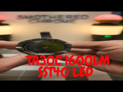 Nextorch TA30C Review - Tactical EDC Flashlight with magnetic rotary switch