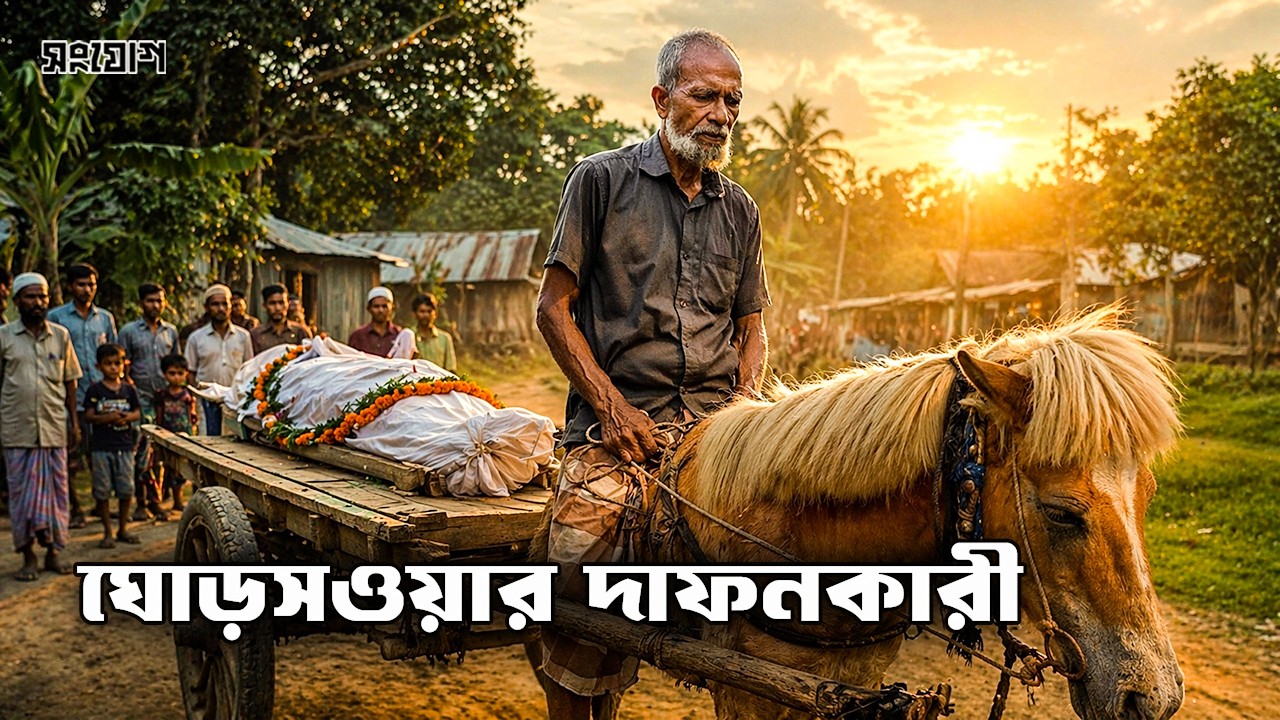 ঘোড়ায় চড়ে লাশ গোসল করাতে ছোটেন