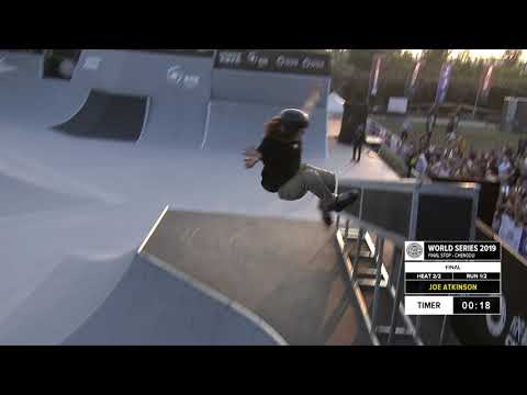 Joe Atkinson | 2nd place – WS Roller Freestyle Park World Cup Men Final | FISE Chengdu 2019