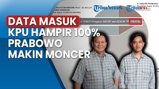 Hasil Real Count Pilpres 2024, Data Masuk KPU 78.00%, Prabowo-Gibran Terunggul, 01-03 Tertinggal