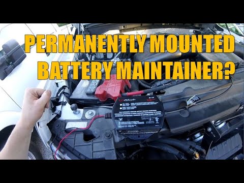Hard Mounting Schumacher Battery Maintainer