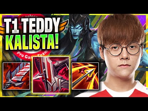 TEDDY BRINGS BACK HIS ICONIC KALISTA! - T1 Teddy Plays Kalista ADC vs Samira! | Season 11