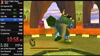 Spyro2 100% 1:49:51 PB