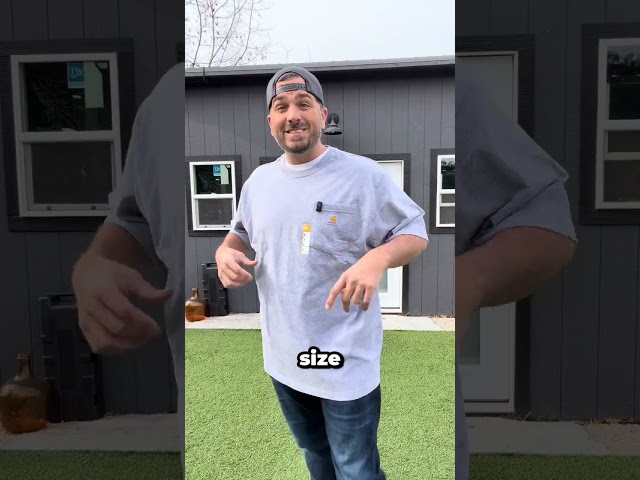 Vídeo relacionado con Carhartt Relaxed Fit Heavyweight Short-sleeve K87 Pocket T-shirt, Camiseta Work Utility, Hombre, Azul Marino, XL