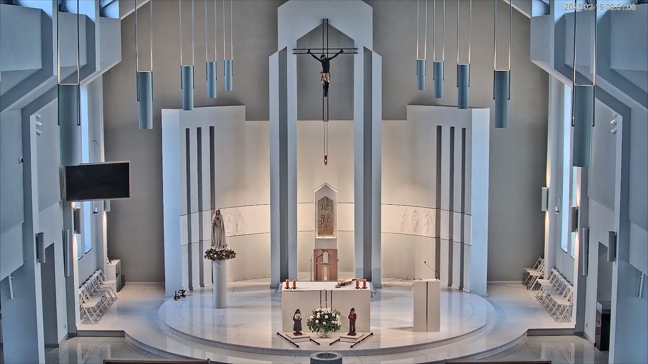 Live webcam view of Our Lady of Fatima Parish Altar