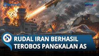 Sasar Jet Tempur F-35 hingga F-16, Rudal Iran Hantam Pangkalan AS