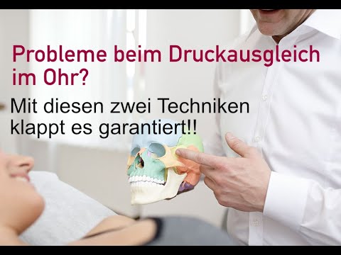 Tipps vom Osteopathen:  Probleme beim Druckausgleich im Ohr?  Diese zwei Tricks helfen garantiert!