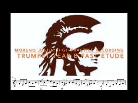 Trumpet Year B Fast Etude