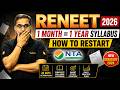ReNEET 2026 Strategy How To Restart Preparation Tarun Sir