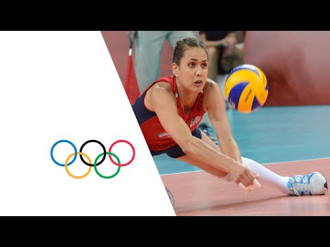 Volleyball Women's Preliminary Pool B USA v Turkey - Highlights | London 2012 Olympics