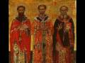 Troparul Sfinţilor Trei Ierarhi Vasile Cel Mare Grigorie Teologul şi Ioan Gură De Aur
