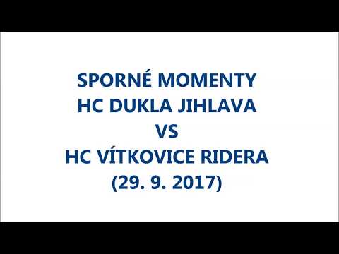 VÍTKOVICE TV 636: Sporné momenty HC Dukla Jihlava - HC VÍTKOVICE RIDERA
