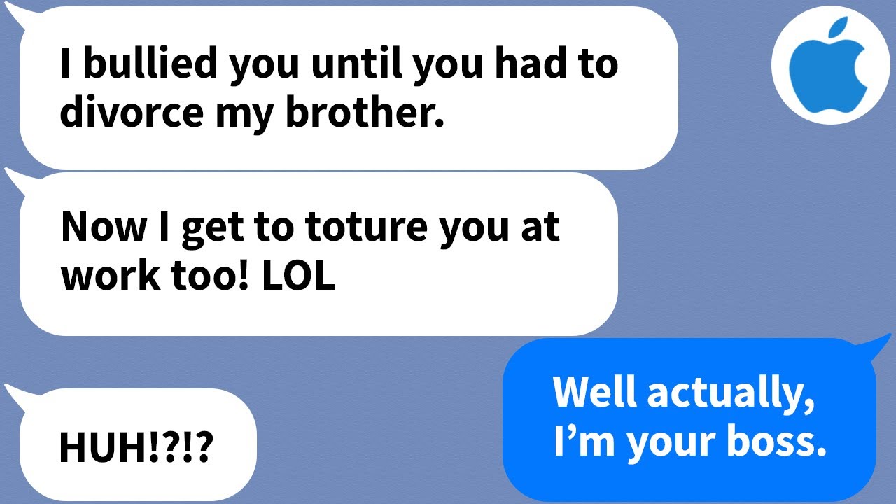 【Apple】I reunite with my ex SIL who bullied me out of the house at work... She thinks she's my boss