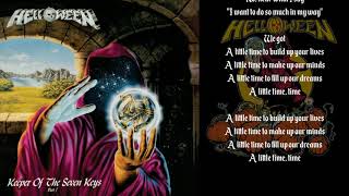 Helloween - A Little Time - Lyric Video