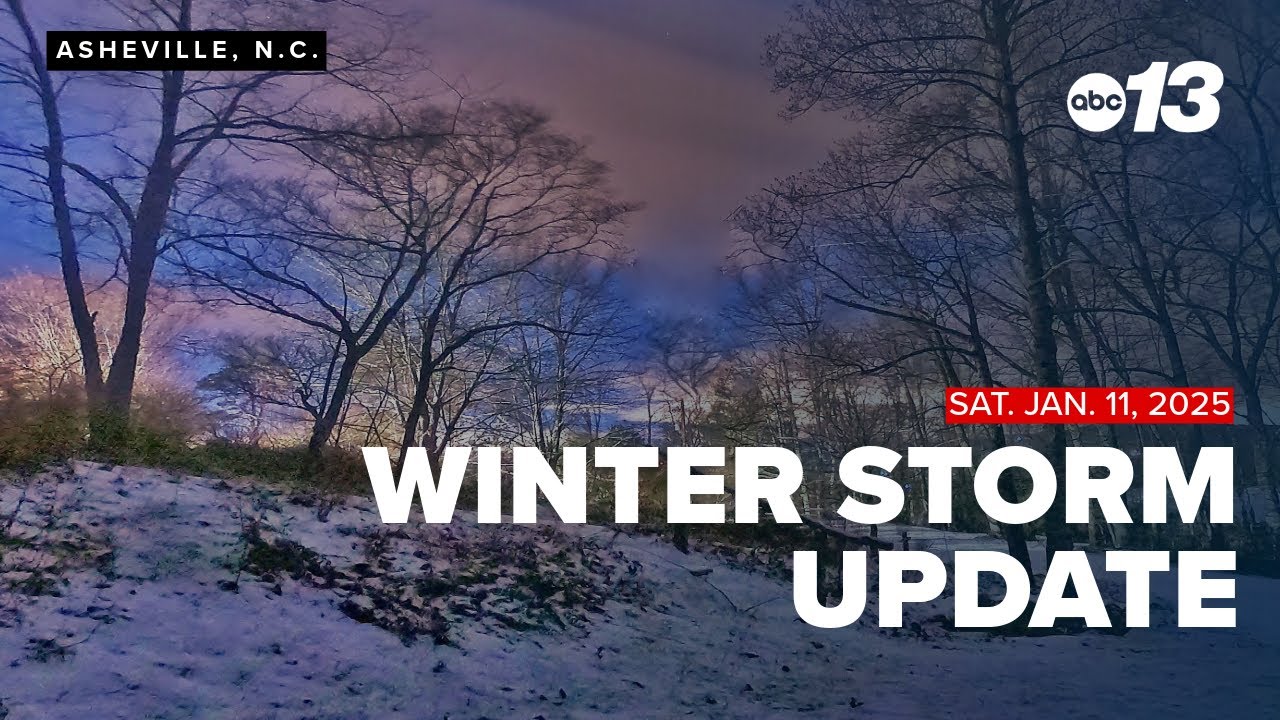 WNC winter storm update (Saturday, Jan. 11)