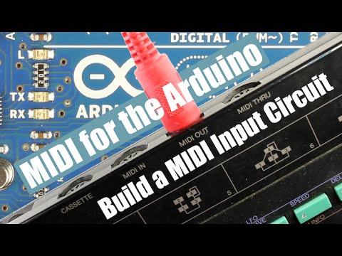 MIDI for the Arduino - Build a MIDI Input Circuit