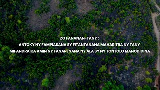 Zo fananan-tany: Antoky ny fampiasana sy fitantanana maharitra ny tany mifandraika amnin'ny...
